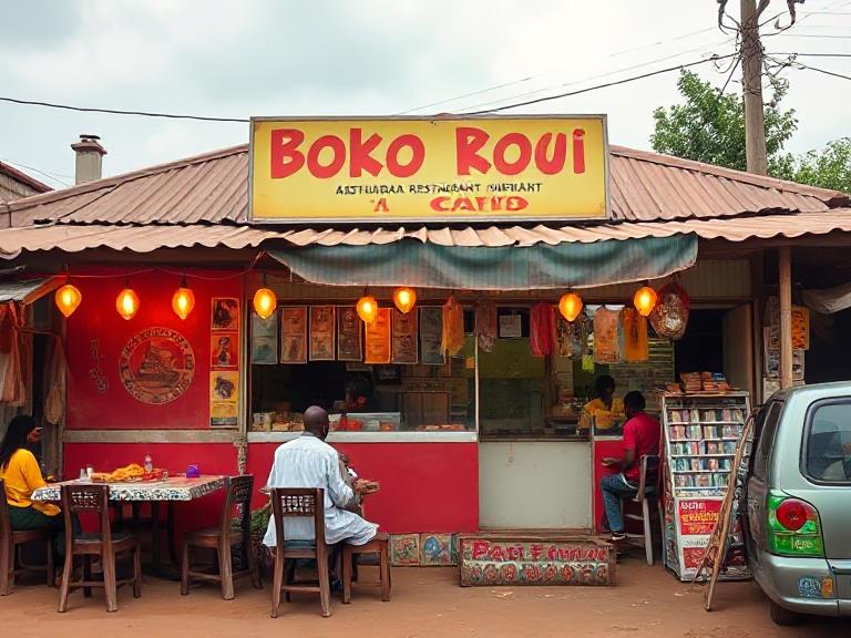 Cozy neighborhood restaurant in Asokoro