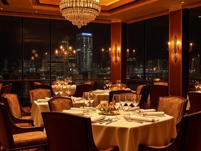 Elegant restaurant in Maitama district
